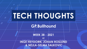 Tech Thoughts – Week 38